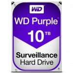 DISCO DURO INTERNO WD 10TB 3.5 WD100PURZ 256M SATA3 5400RPM PURPLE