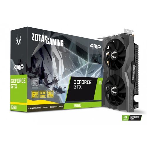 TARJETA DE VIDEO ZOTAC GEFORCE GTX 1660 AMP! 6GB/DDR5/192BIT