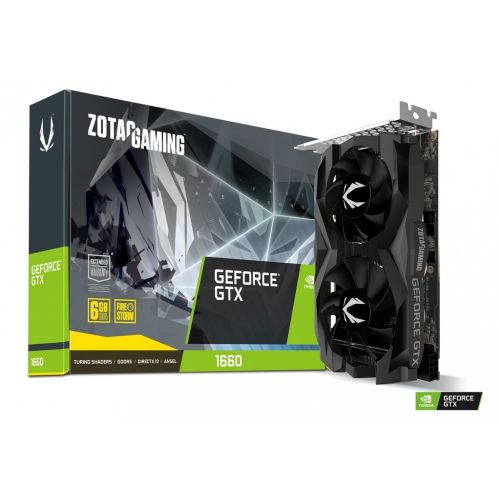 TARJETA DE VIDEO ZOTAC GEFORCE GTX 1660 6GB/DDR5/192BIT