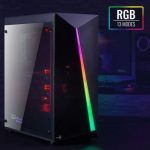 GABINETE AEROCOOL SHARD CRIST TEMP, BLK, ATX, RGB