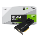 TARJETA DE VIDEO PNY GTX 1070 FOUNDERS ED 8GB/DDR5/256B VCGGTX10708PB-CG